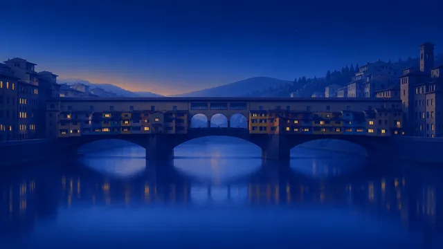 Bridge wallpaper: Ponte Vecchio   dark